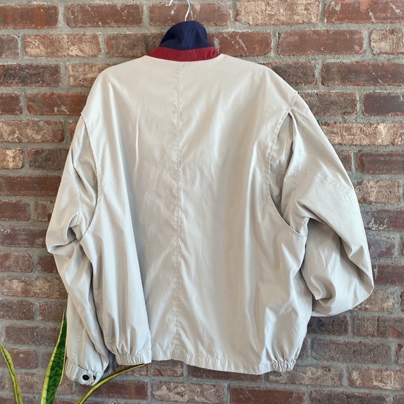 PGA tour tan windbreaker XXL nylon and polyester - Picture 7 of 7